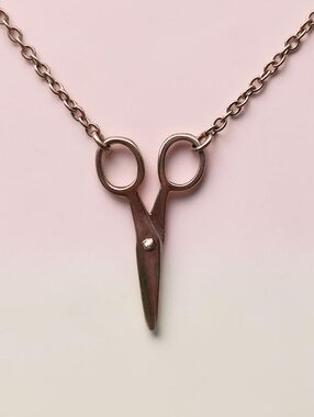 ✂️ Dyadema Sterling Silver Scissors Pendant Necklace